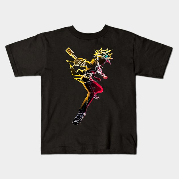 Soul of duel monster Kids T-Shirt by San Creative